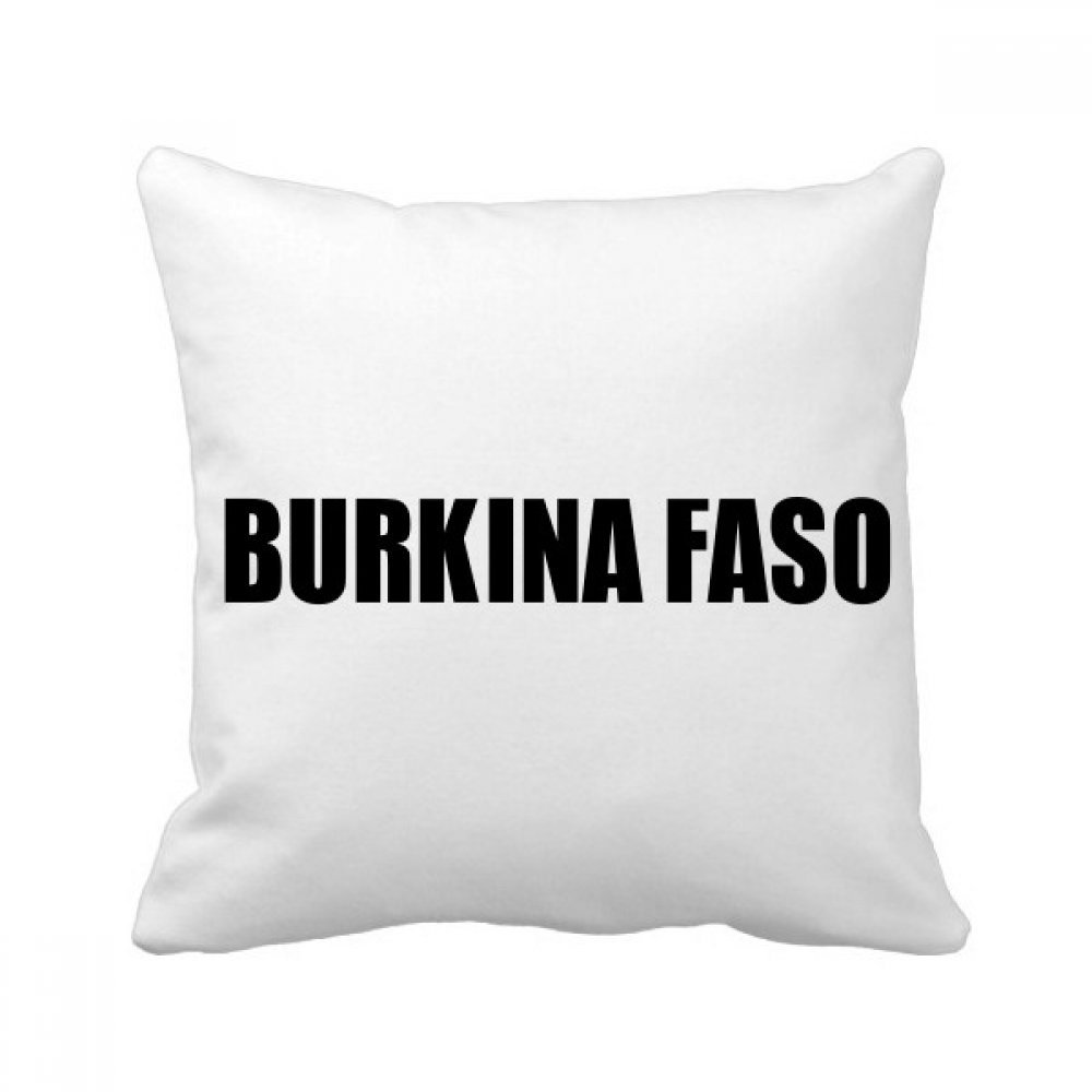 Coussin Burkina Faso 40x40cm avec insert oreiller de canapé multicolore