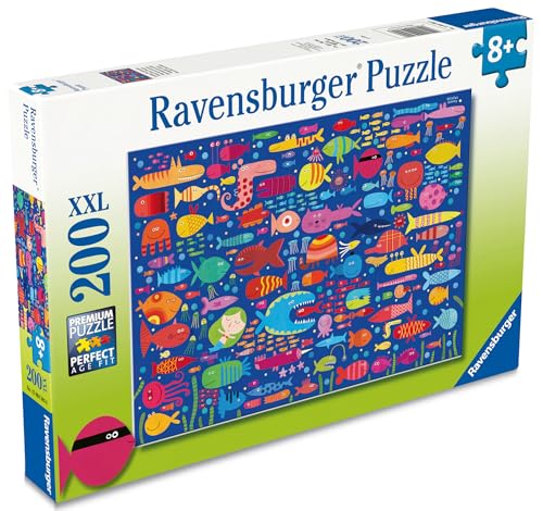 Ravensburger Puzzle Amusant Amis Poissons 200 Pièces - vue 4