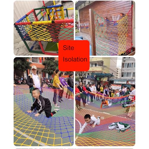 Corde de sécurité extérieure et filet d'escalade 8 mm pour escaliers - 7