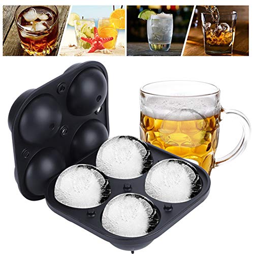 Bandeja para cubos de gelo, molde de gelo de 6 cm Molde para cubos de gelo, ferramenta DIY Silicone