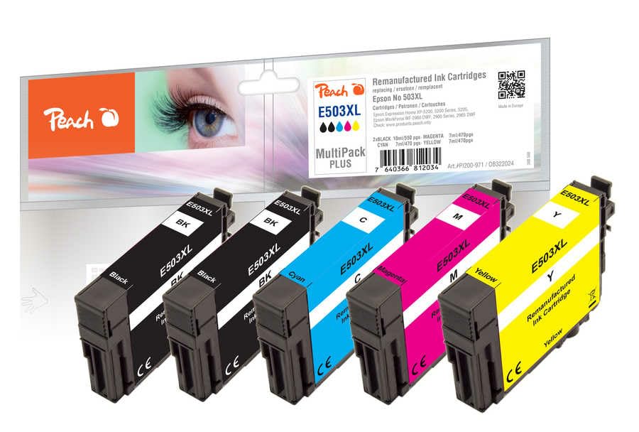Epson 503XL cartouche Peach Multipack compatible jet d'encre