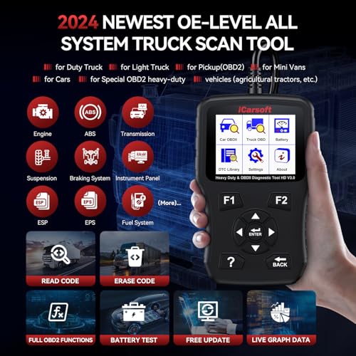 Icarsoft LR V1.0 Heavy Duty Truck Scanner thumb #1