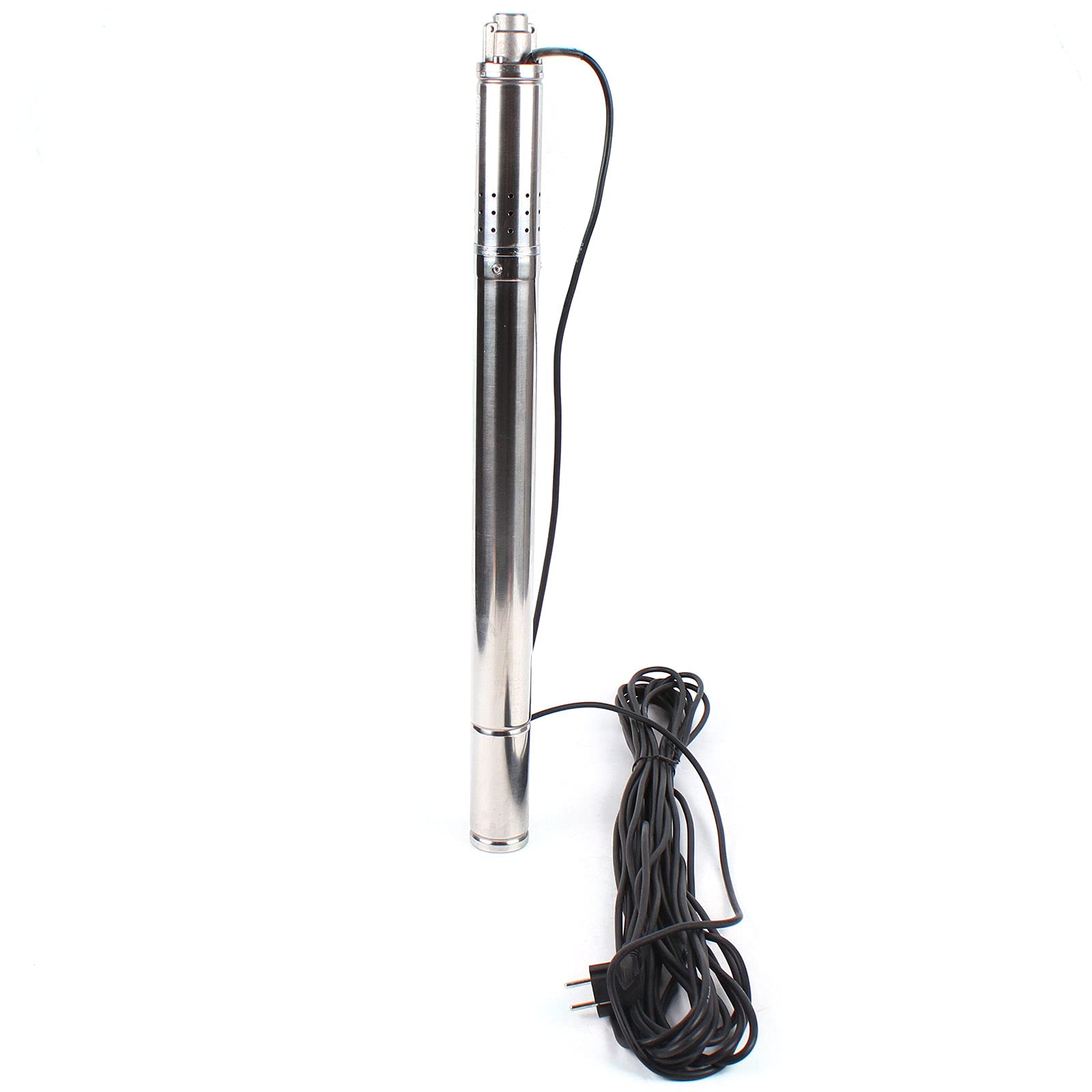 Pompa sommersa da 2 pollici in acciaio inox, BuRuiYoten, sommergibile, pompa per fontana, adatta alla sabbia, da giardino, pompa a vite, pompa sommersa