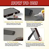 Super Glue for Wood 35g – Clear, Waterproof Adhesive for Furniture Repair, DIY, Crafts– Ultra Strong, Fast-Drying Glue for Wood, Metal, Plastic & More - Image 8