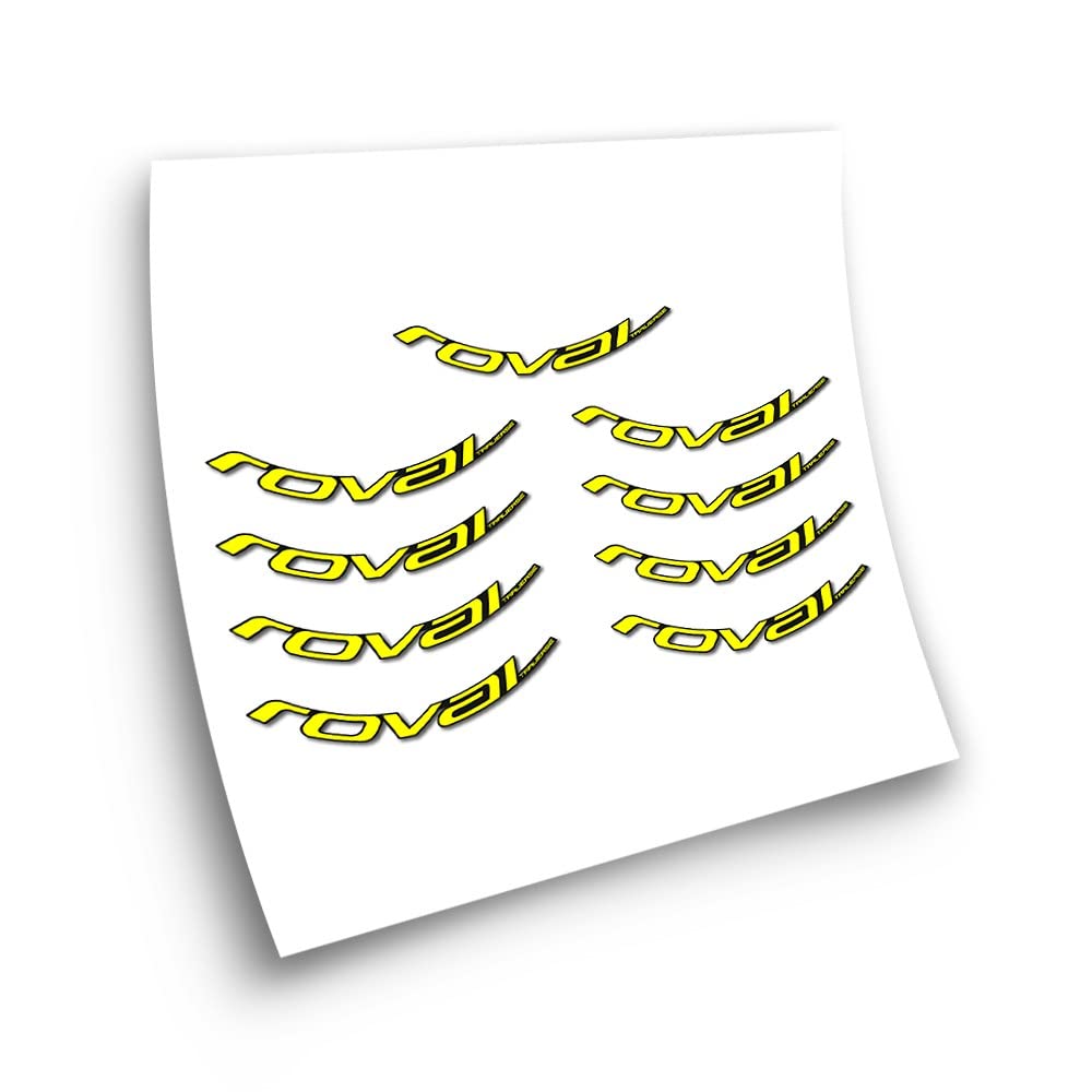 Autocollants de Jante VTT Roval Traverse MTB 29 Pouces - Kit Stickers Kit Déco Vélo