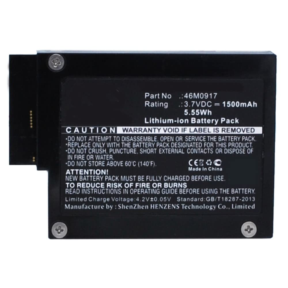 Synergy Digital Raid Controller Battery, Compatible with IBM 46M0917 Raid Controller, (Li-ion, 3.7V, 1500mAh) Ultra High Capacity, Replacement for IBM 3650M4 Battery