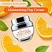 Clear Beauty Vitamin C & Collagen Day/Night Moisturizer - Dermatologist Tested, Restores & Brightens Skin Tone, Hydrating & Firming, Anti-Aging Cream, Cruelty Free Korean Skin Care - 2 Pack