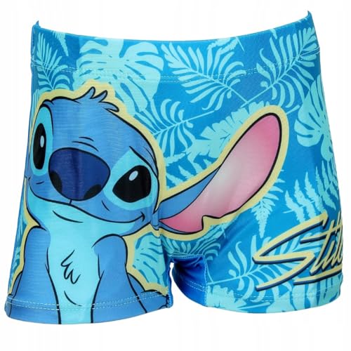 E plus M Lilo et Stitch, Boxer Maillot De Bain, Garçon (Bleu,4 Ans)