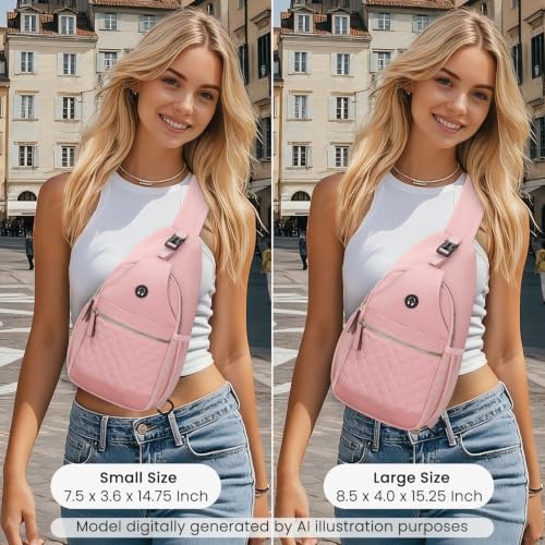 Image of Vankor Small Crossbody Purses Bags for Women Men Travel, Chest Sling Bag Women Casual Cross Body Bag for Woman Sling Backpack