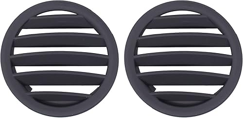 Miniatura 1 de ApplianPar Conducto de rejilla de ventilación de aire de CA frontal negro para Ford Focus 2005-2007