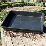 Liefergroesse: 1 Stück Stabile Universalwanne ohne Bodenlöcher für Pflanzen und Anzuchten Anzuchtschale - Aussaatschale