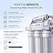 APEC Water System ROES-PHUV75 Essence Series Top Tier Alkaline Mineral pH+ and UV Ultra-Violet Sterilizer 75 GPD 7-Stage Ultra Safe Reverse Osmosis Drinking Water Filter System