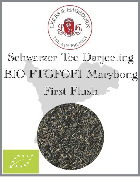 Schwarzer Tee Darjeeling BIO FTGFOP1 Marybong First Flush 1 KG