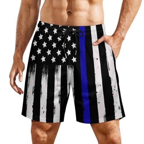 Classic Fit Swim Trunks Big & Tall Half Pants for Boys Mens, Loose Bathing Suits2