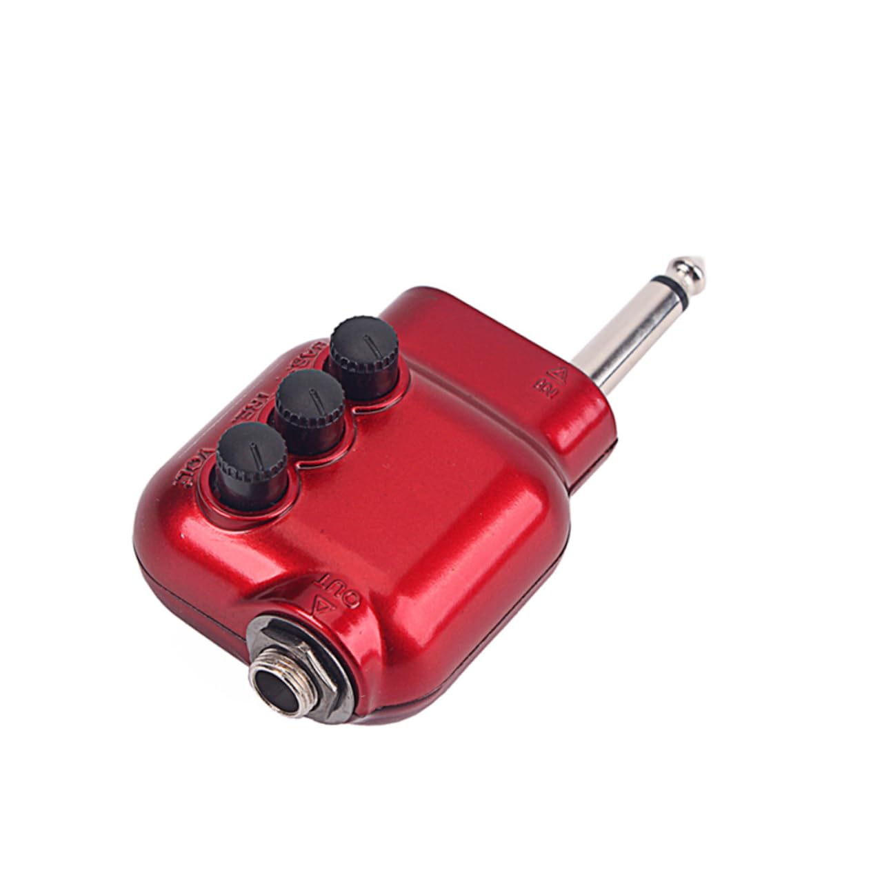 Preamplificatore Sz02 Rosso con Spina 6, 35mm, Eq 2 Bande