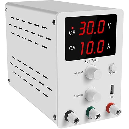 DC Power Supply Variable 3 Digital LED Display Adjustable Regulated Switching Power Supply Digital (30V 10A)