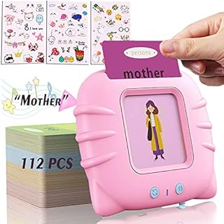 Alphabet Flash Pecs Colour Cards - Speech Therapy Learning Toys for Toddlers Age 1 2 - Spelling Phonics Games Baby Sensory Emotion Flash-cards for Autism Early Years - 3 4 5 Year Olds Girl Gifts