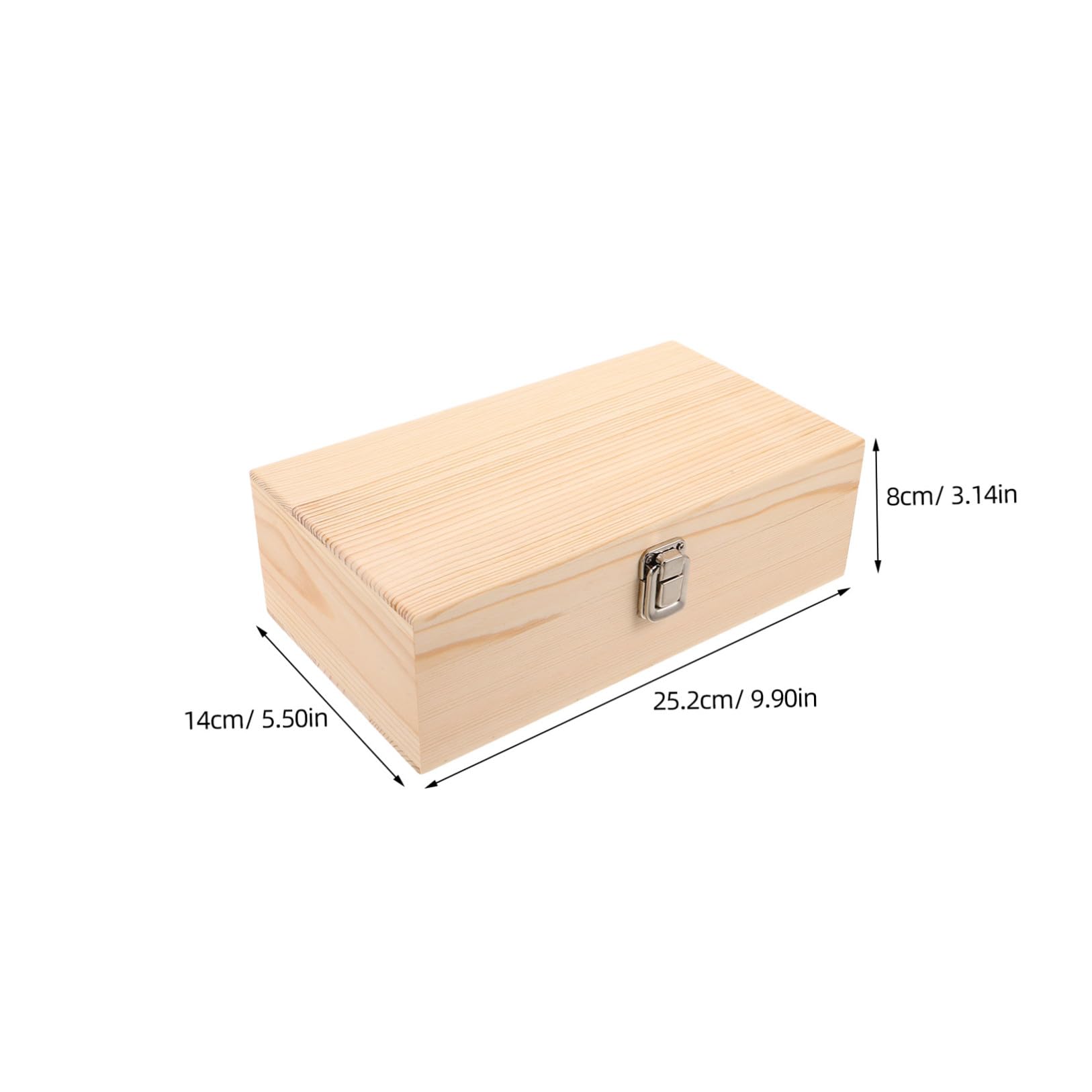 OSALADI Organizer Custodia Compatta per Batterie Aa in Legno con 55 Scomparti Protettivi e Rivestimento in Spugna per Casa e Viaggio