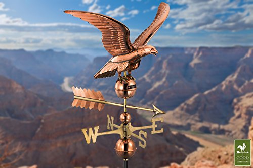 Good Directions 955P Smithsonian Eagle Weathervane, Pure Copper - Image 5