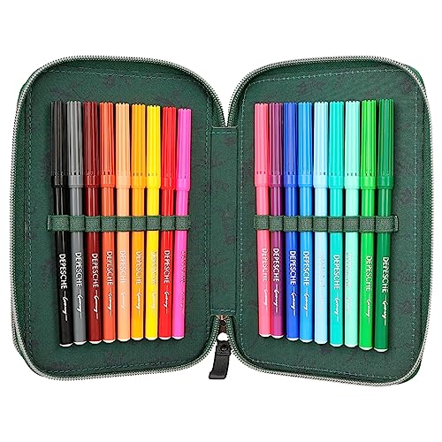Dino World trousse à crayons pour l'école primaire et les activités de dessin - 5