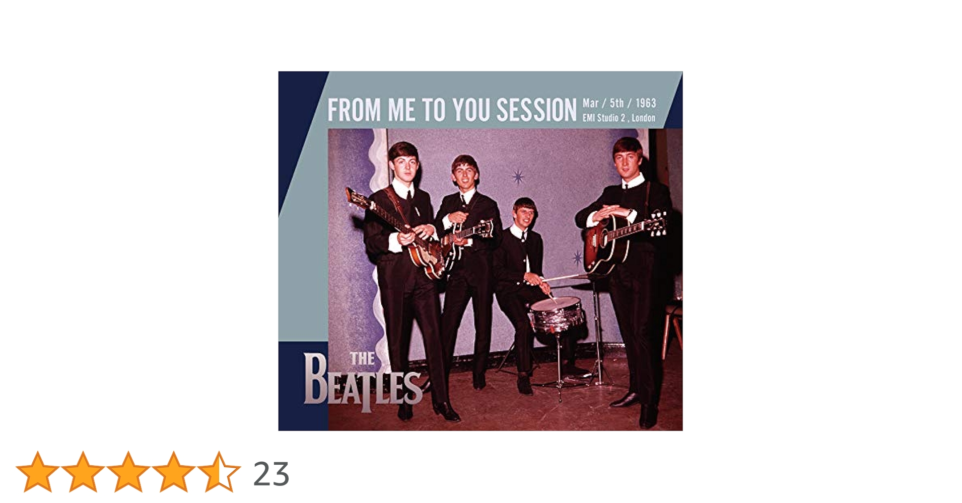 The Beatles FROM ME TO YOU sessions初回盤新品 Amazon.co.jp: Beatles: ミュージック