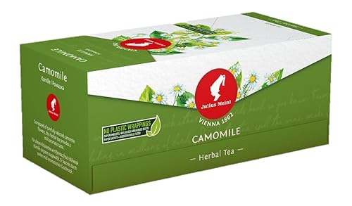 Julius Meinl Té de hierbas de manzanilla 25 bolsas de té