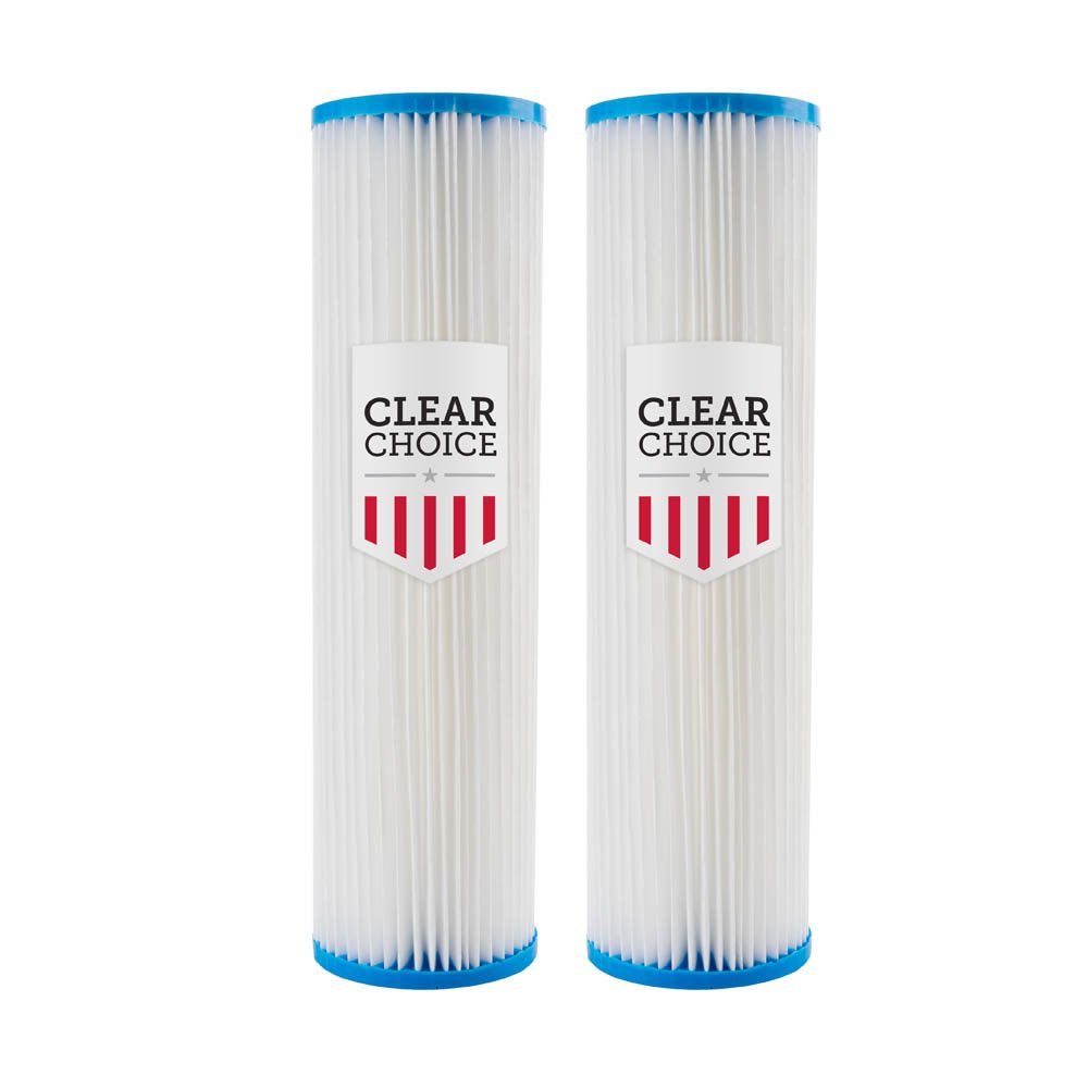 ClearChoice Replacement for GE FXWPC 10" Sediment Filter (2-Pack)