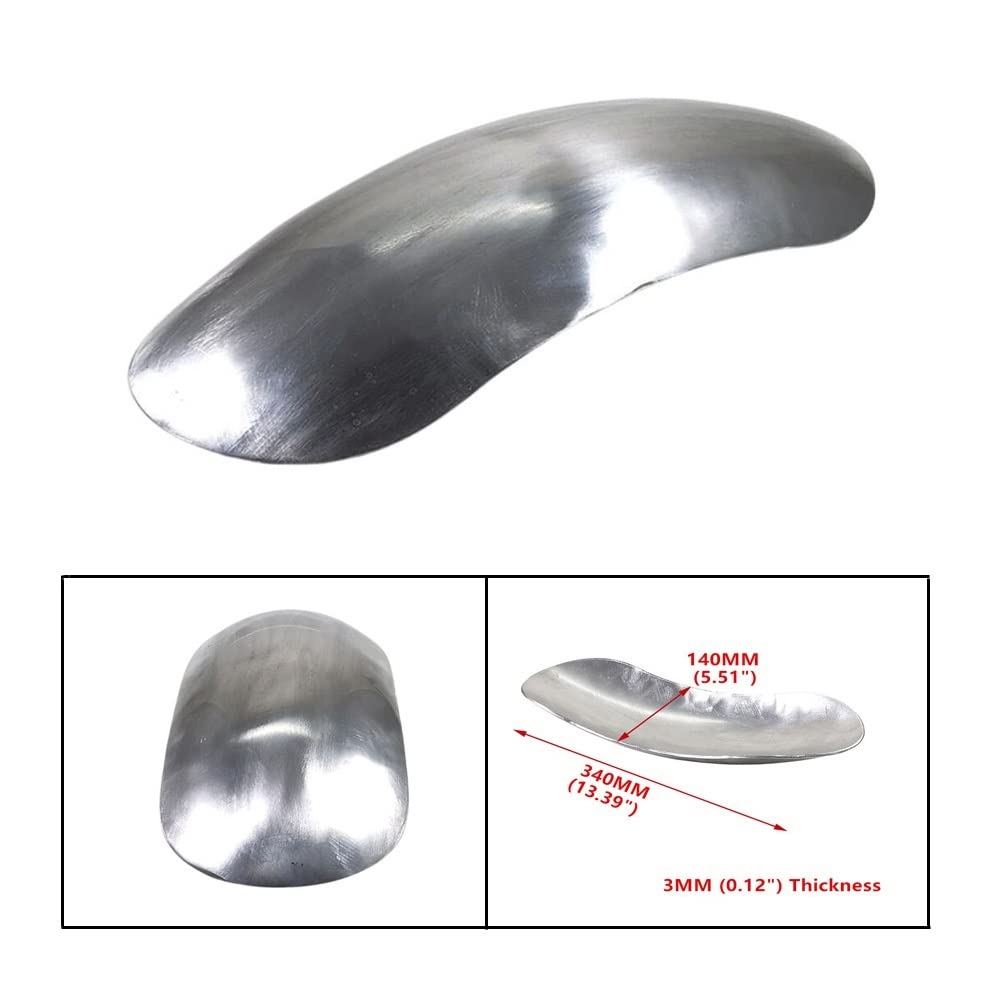 PARAFANGO ANTERIORE UNIVERSALE PER MOTO CUSTOM - Custom Torino