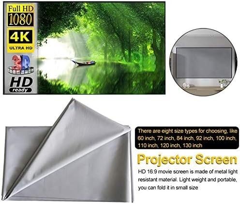 Tela reflectante para proyector DLP 72 pulgadas miniatura 6