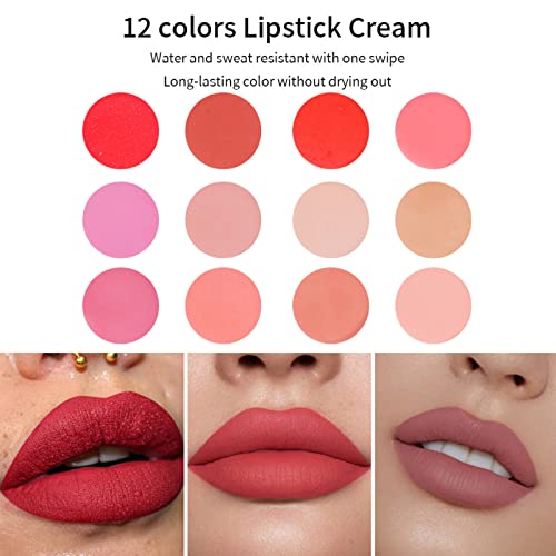 Eyeshadow Palettes, Matte Shimmer Eye Shadows Palette Highly Pigmented Makeup Palettes, Eye Shadow Pallets, Long Lasting Earth Color Shiny Makeup Gift Set for Girls Teenagers, and Women - Image 4