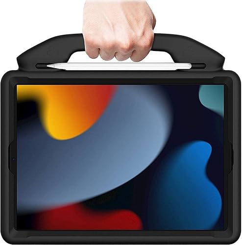 Miniatura 4 de SaharaCase Thumbs Up - Funda a prueba de niños para Apple iPad de 10.2 pulgadas (9 generación 2021) parachoques a prueba de golpes resistente