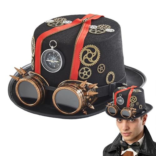 Chapeau steampunk pour homme pour réussir votre cosplay gothique sans effort - 2