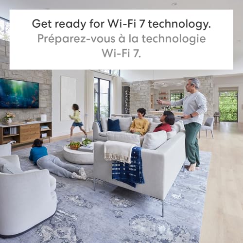 Amazon eero Max 7 (3-pack) with Amazon eero Outdoor 7 (1-pack) mesh wifi system