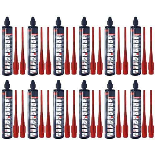 12x Remstaler VERBUNDMÖRTEL 300ml | | -HÖCHSTE QUALITÄT - made in GERMANY | Injektionsmörtel | Montagemörtel