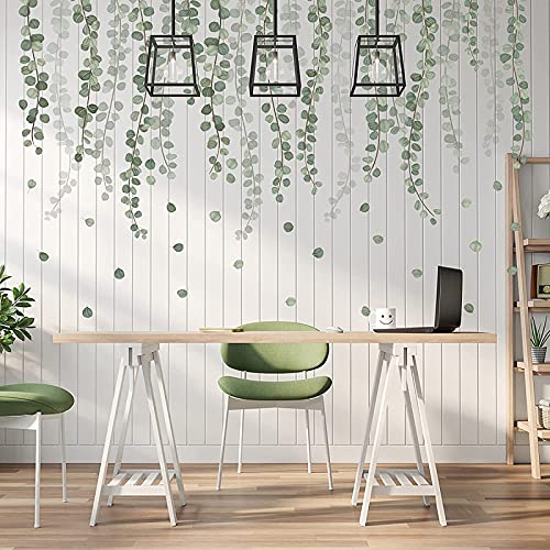 PhoenixDN 2 Fogli Adesivi Murali Foglia di