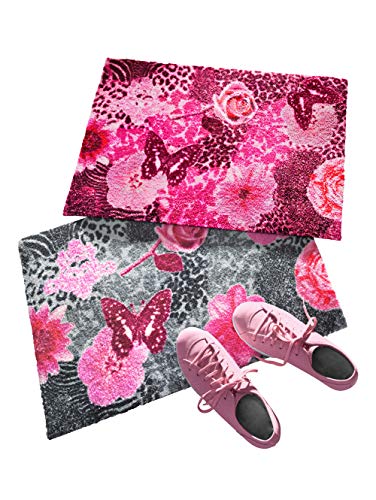 Preisvergleich Produktbild KLiNGEL Schmutzfangmatte Leo Grau