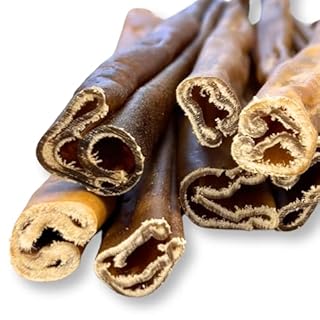 Purely Paws Natural Beef Collagen Sticks for Dogs – Long-Lasting Rawhide-Free Dog Chews – High Protein Treat with Glucosamine & Chondroitin – Canadian Company (12", 10 Count)