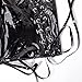 VWIWV Women's Bandage Faux Leather Dress Criss Cross 2 Piece Lace Up Crop Top and Bodycon Mini Skirt Sets Outfits Black
