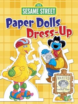 Paperback Sesame Street Paper Dolls Dress-Up Book