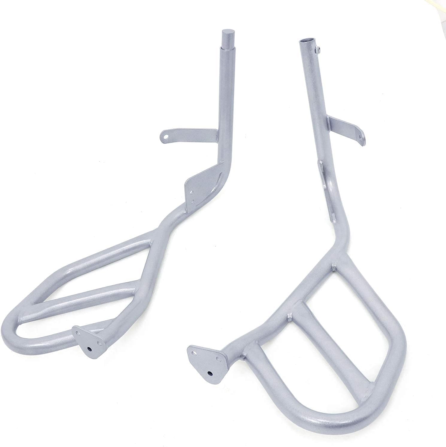 Worldmotop Engine Highway Guard Crash Bars Compatible with BMW R1200GS R1200 GS 2008-2012 (Sliver, Upper)