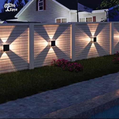 Image of Epyz Solar Wall Light Outdoor, Pack of 1