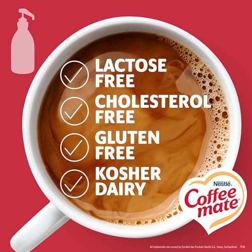 Nestle Coffee mate Coffee Creamer, Peppermint Mocha, Concentrated Liquid Pump Bottle, Non Dairy, No Refrigeration, 50.7 oz (Pack of 2) - Image 5