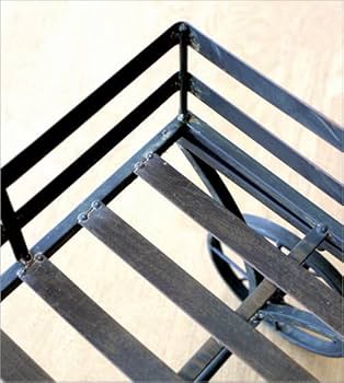 ハンドメイド  アイアンカート Amazon.co.jp: カート アイアン アンティーク おしゃれ ガーデンカート