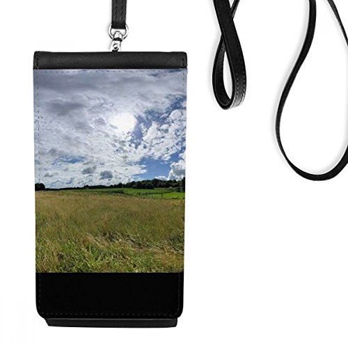 Porte-monnaie téléphone suspendu paysage nuages : idée cadeau originale