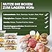 Viwares Vorratsdosen 0,4 L im 12er Set – luftdicht & gefriergeeignet – stapelbare Aufbewahrungsboxen mit Deckel – Frischhaltedosen für Lebensmittel, Snacks, Küche & Vorrat