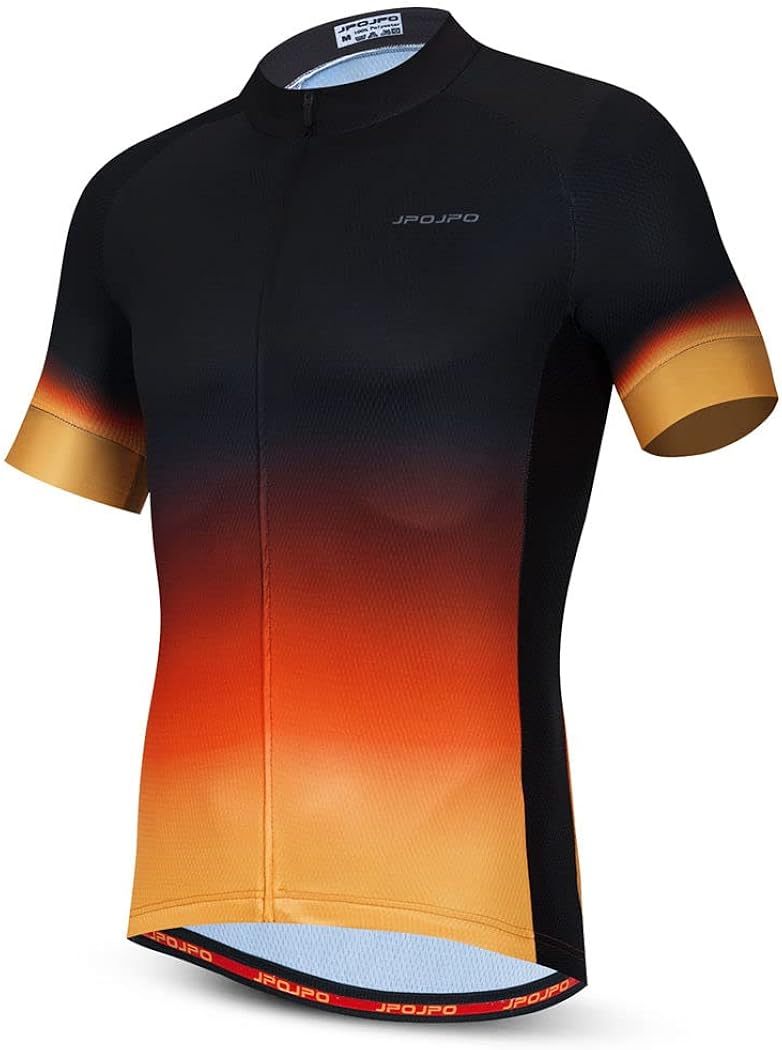 Camiseta de ciclismo para hombre, manga corta, camisa de bicicleta de montaña, ropa de bicicleta para ciclismo, ciclista de carretera, S-3XL