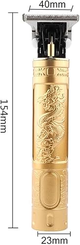 Miniatura 5 de Cortadora de pelo profesional para hombres y mujeres, inalámbrica, recargable, recortadora de pelo, kit de aseo de corte de cuerpo de metal,