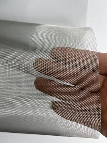 MSJSZP Metal Mesh Screen Stainless Steel Fabric, Micro Mesh Filter Material Fireproof Material,Filter Screen Sheet Filtration Cloth Fine Wire Mesh (1, 30mesh(30×100cm)