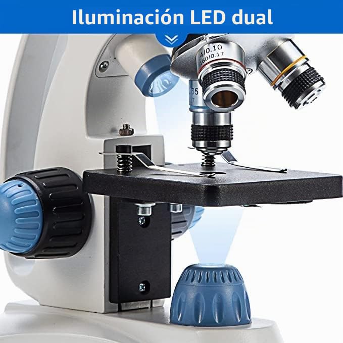 Microscopio para estudiantes SWIFT SW150 ideal para trabajos escolares y experimentos en casa 4