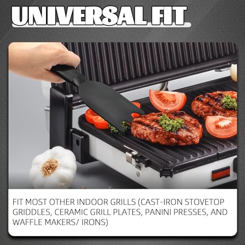 image for TonGass Grill Scraper for George Foreman Indoor Grills & Most Other In